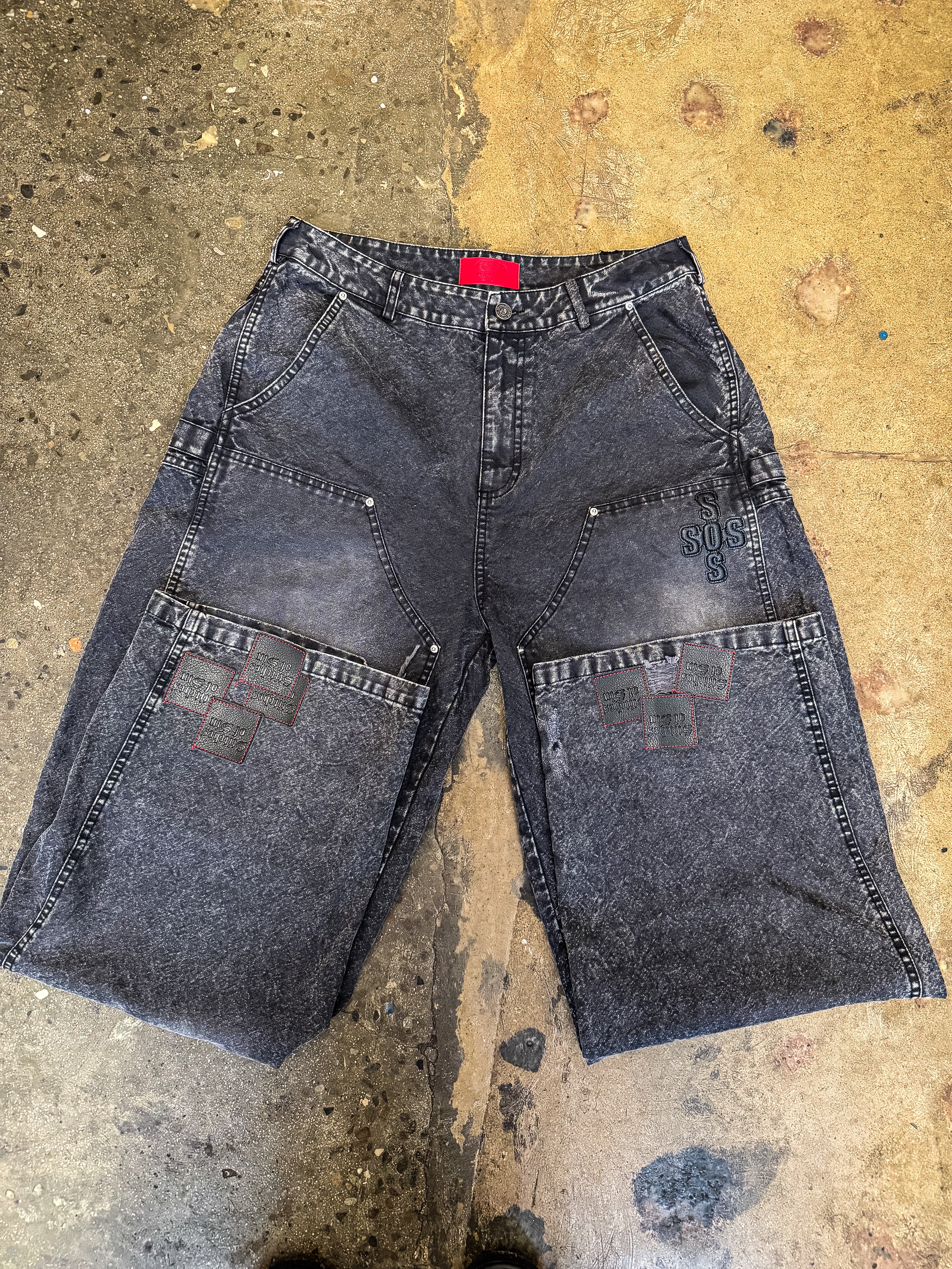 PATCH DOUBLE KNEE PANTS